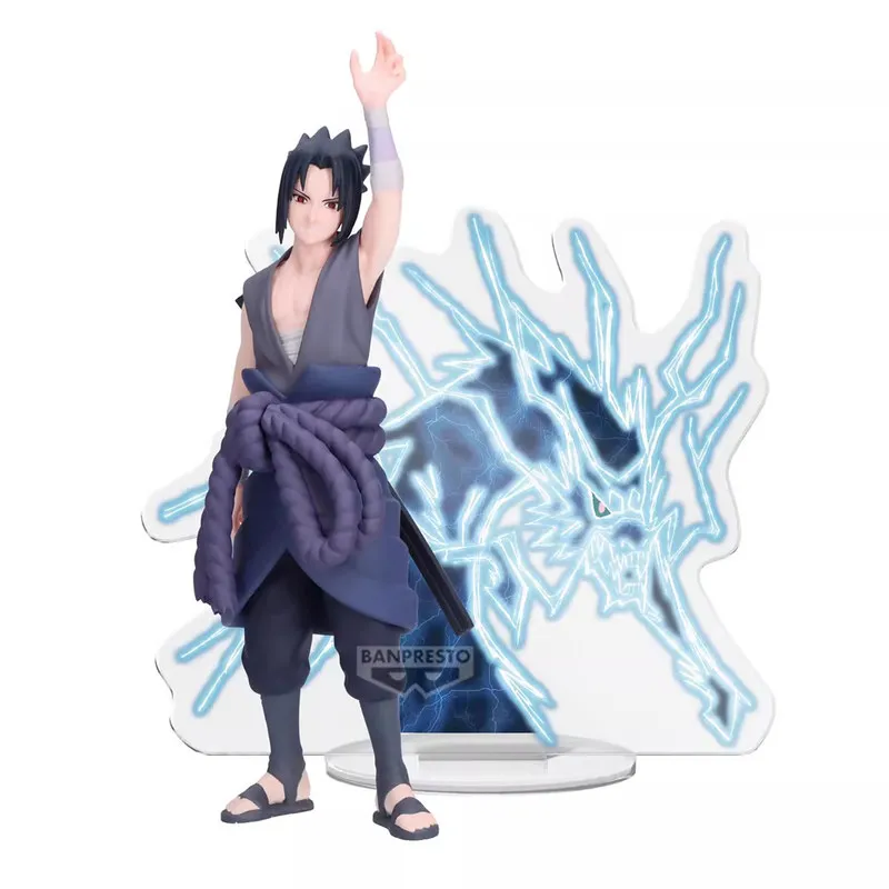 Genuine Uchiha Sasuke Panel Figure Action Anime Themed Collectible Creative Ornament Toys Hobbies Gift