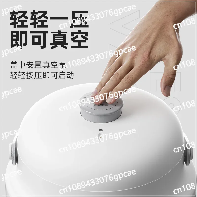 Vacuum Grain Storage Barrel Cat Food Dog Food Sealed Barrel Moisture-proof Cat Smart Pumping 5kg Pet Grain Storage Barrel