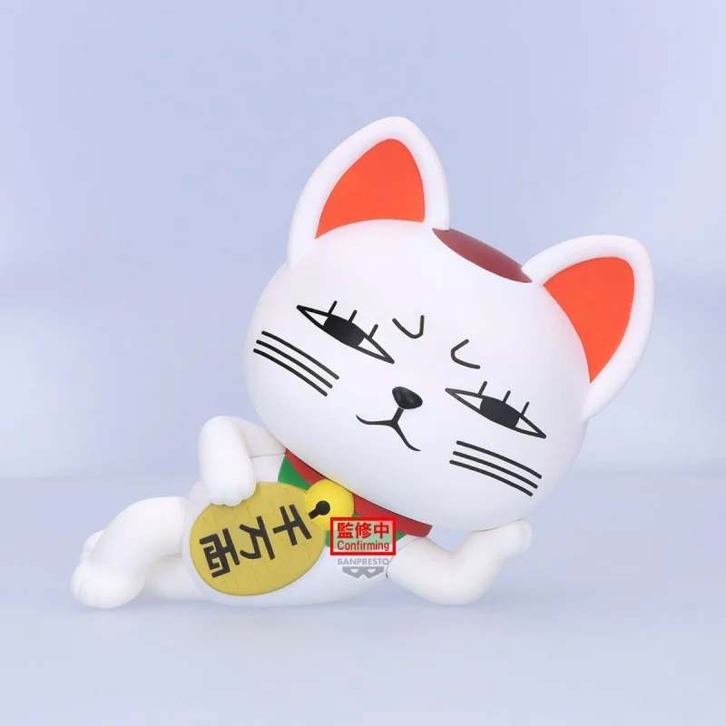Bandai Original DANDADAN SOFVIMATES Turbo Granny(beckoning-cat) Action Figure Toys For Kids Gift Collectible Model Ornaments