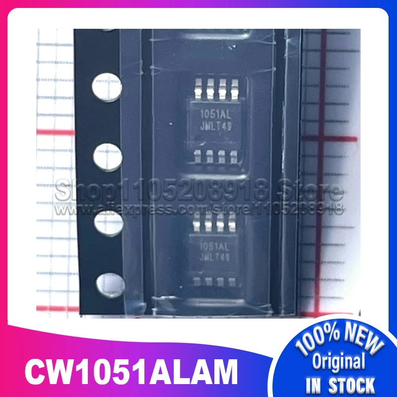 

5PCS/LOT CW1051ALAM CW1051AL CW1051 1051AL MSOP-8 100% New Spot stock