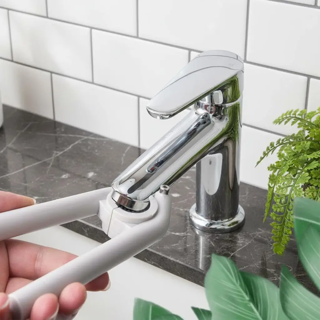 1PC Universal Faucet Wrench - Easy Grip, Quick Disassembly, Ideal For Kitchen And Bathroom Sink Aerator Removal And Water Filtra