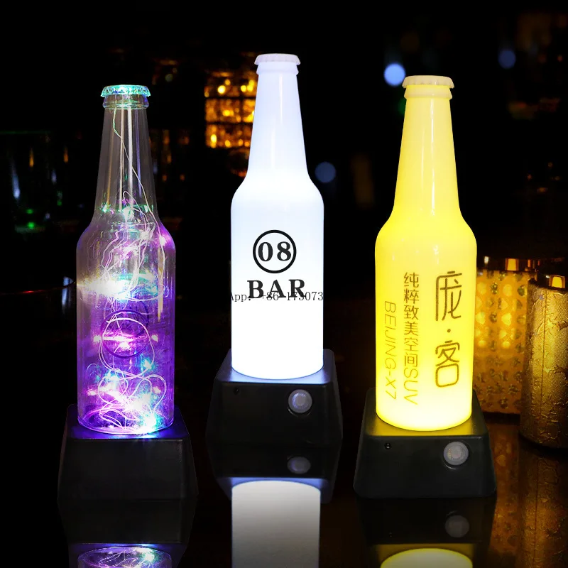 

LED charging bar desk lamp atmosphere light restaurant clear bar ktv atmosphere light desktop dining table bar table light night