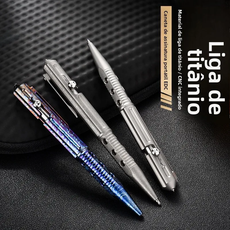 stylo-tactique-en-alliage-de-titane-ajoure-anti-verrouillage-brise-vitre-outil-d'autodefense-exterieur-anti-agression