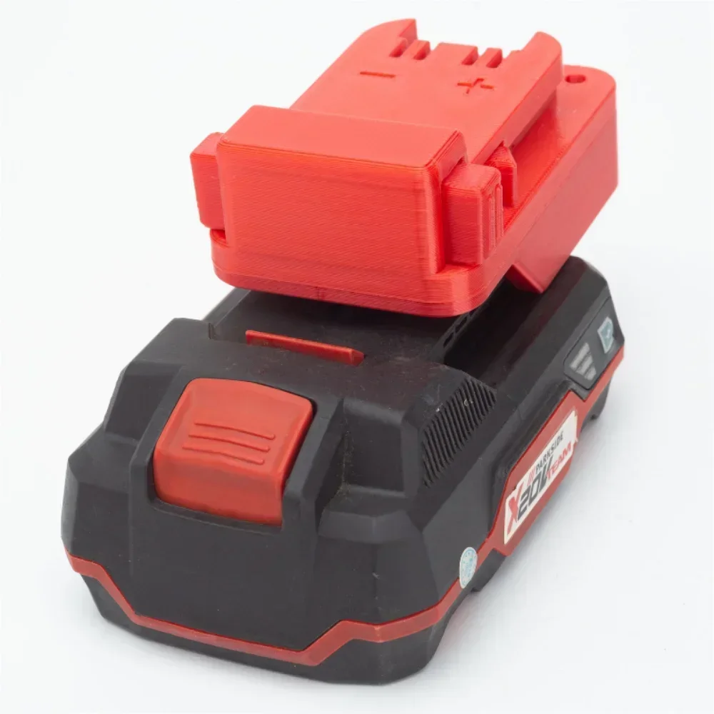 Imagem -04 - Adaptador para Bateria de Lítio Lidl Parkside X20v Converter para Milwaukee 18v Ferramentas sem Fio Ferramentas Não Incluídas e Bateria