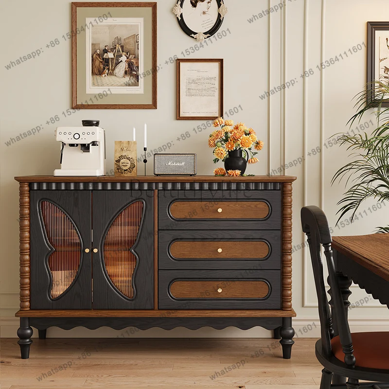 

Unique Aesthetic Living Room Cabinets Modern European Retro Design Living Room Cabinets