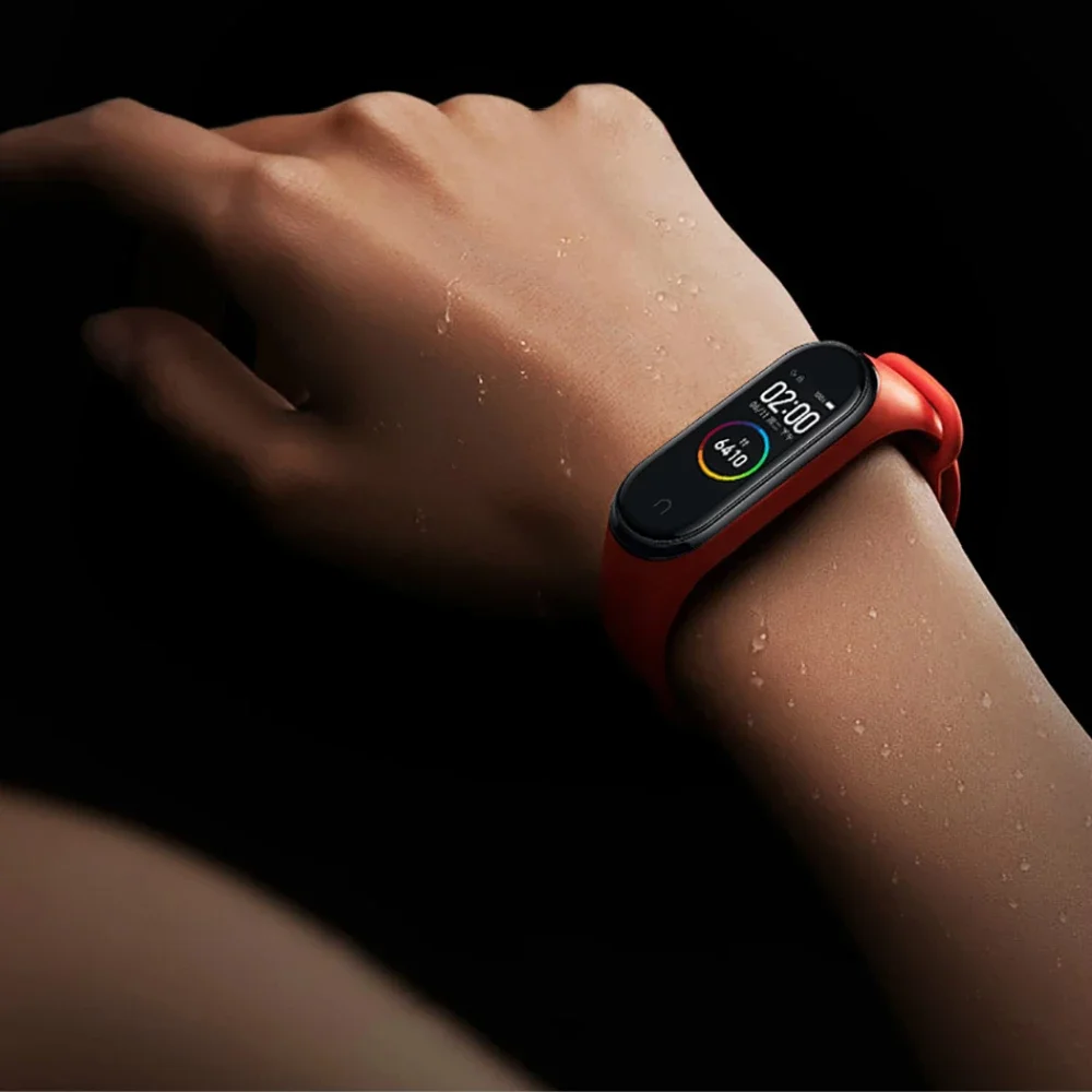 Bransoletka z paskiem dla Xiaomi Mi Band 6 pasków silikonowy pasek na nadgarstek dla Xiaomi Mi Band 6 wodoodporny bransoletka z paskiem na