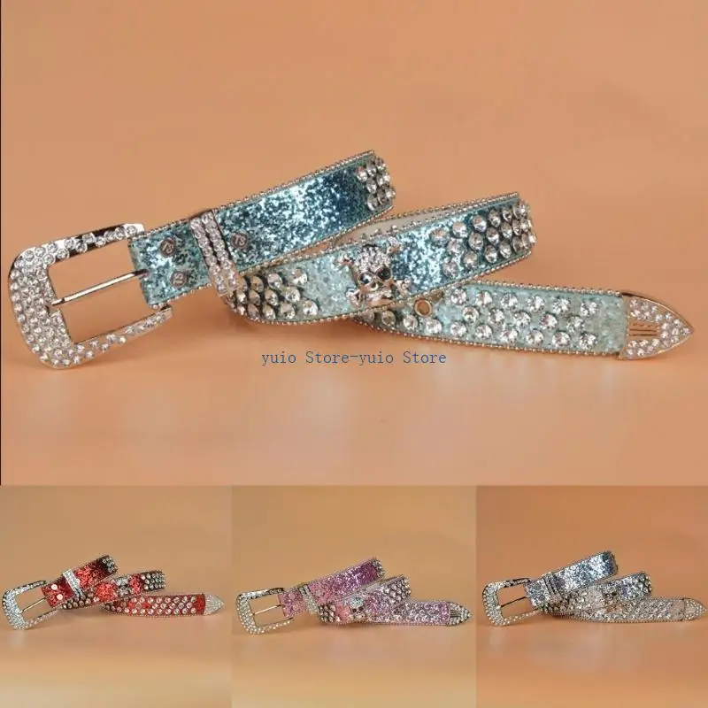 X7XB Eye-Catching Belt Women Jeans Pants Waist Belt Men Costume Clothing