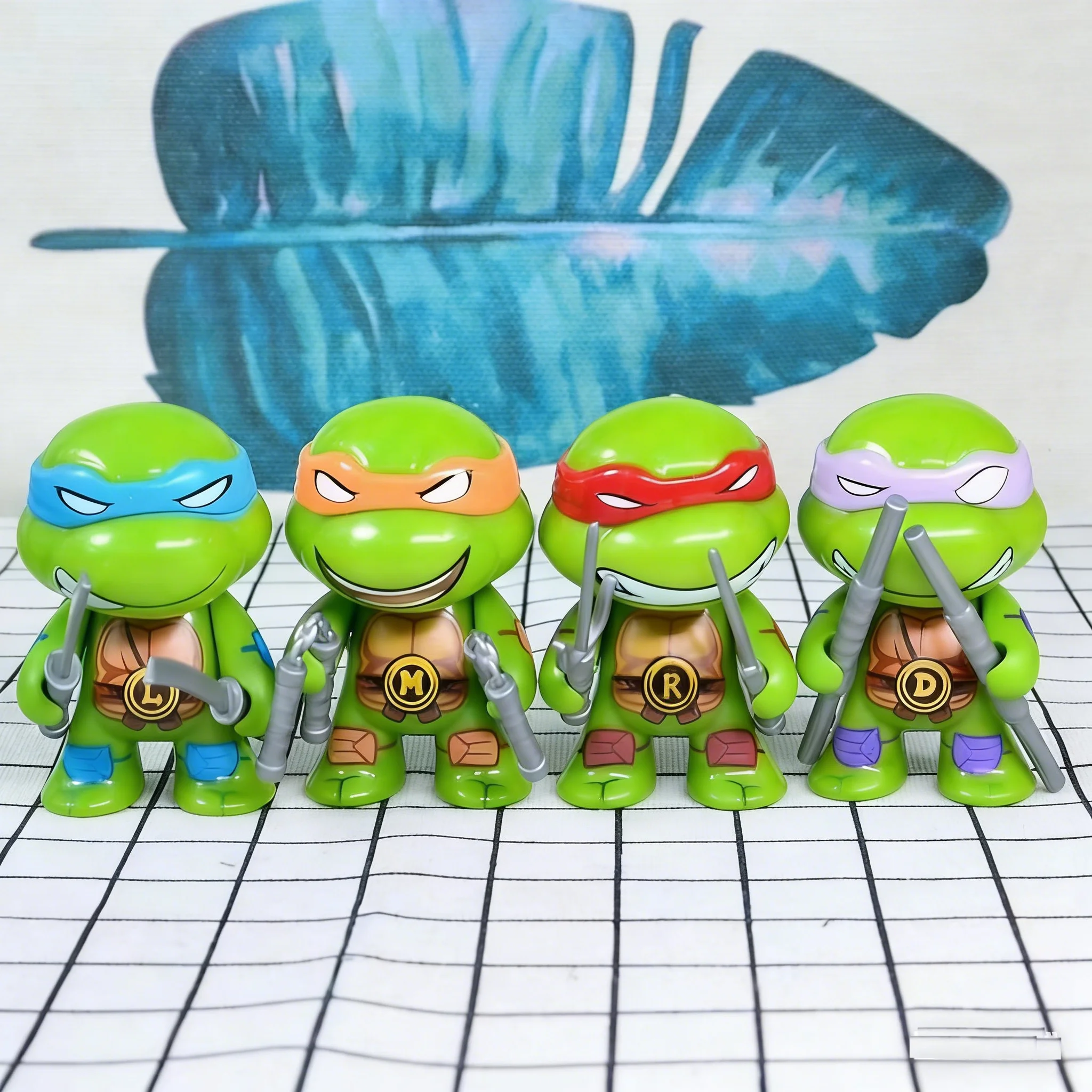 Set de 4 Figuras de Acción de las Tortugas Ninja, Edición Limitada Neca TMNT, Figuras de Acción, Estatuas, Modelo Articulado, Juguetes, Regalos