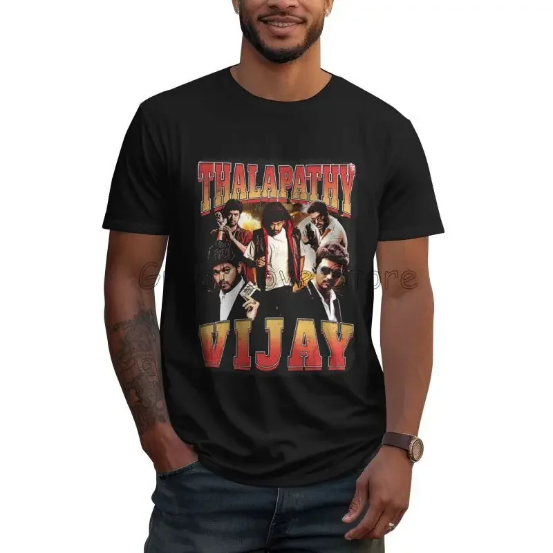 

Vijay Graphic Print T-shirt Sublime Blacks T Shirts Summer Men Cotton Clothing Vintage Streetwear Oversized Tees Tops S-6XL