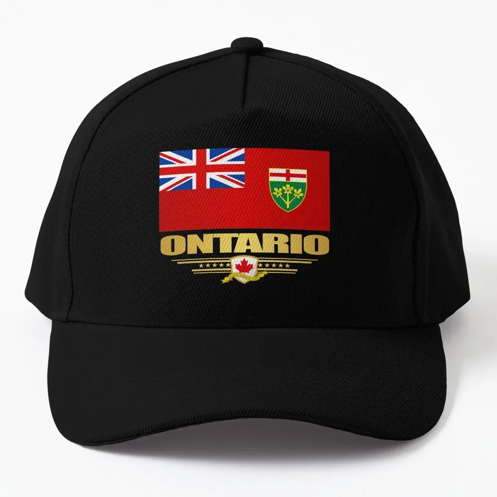 Ontario (NF) Baseball Cap black Sun Cap Horse Hat fashionable Hat Men'S Women'S