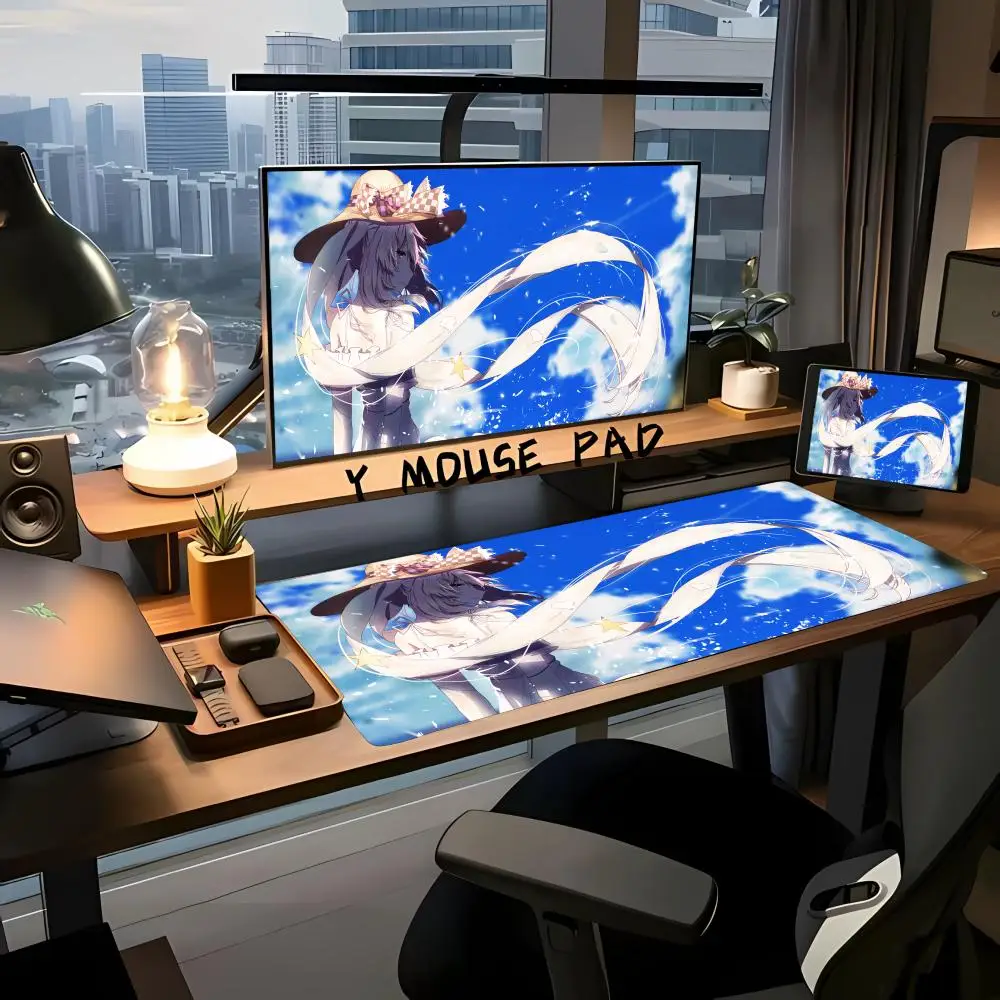 F_fate_Grand_Order Gamer Cartoon Mouse Pad PC Computer Carpet Gaming Mouse pad Laptop Desk Mat Rubber
