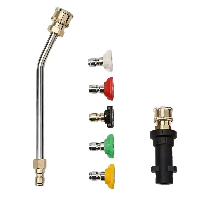 ALIM-Extension Rod 5-Color Coding Nozzle Tips For High Pressure Washer Accessories- For Karcher K Series