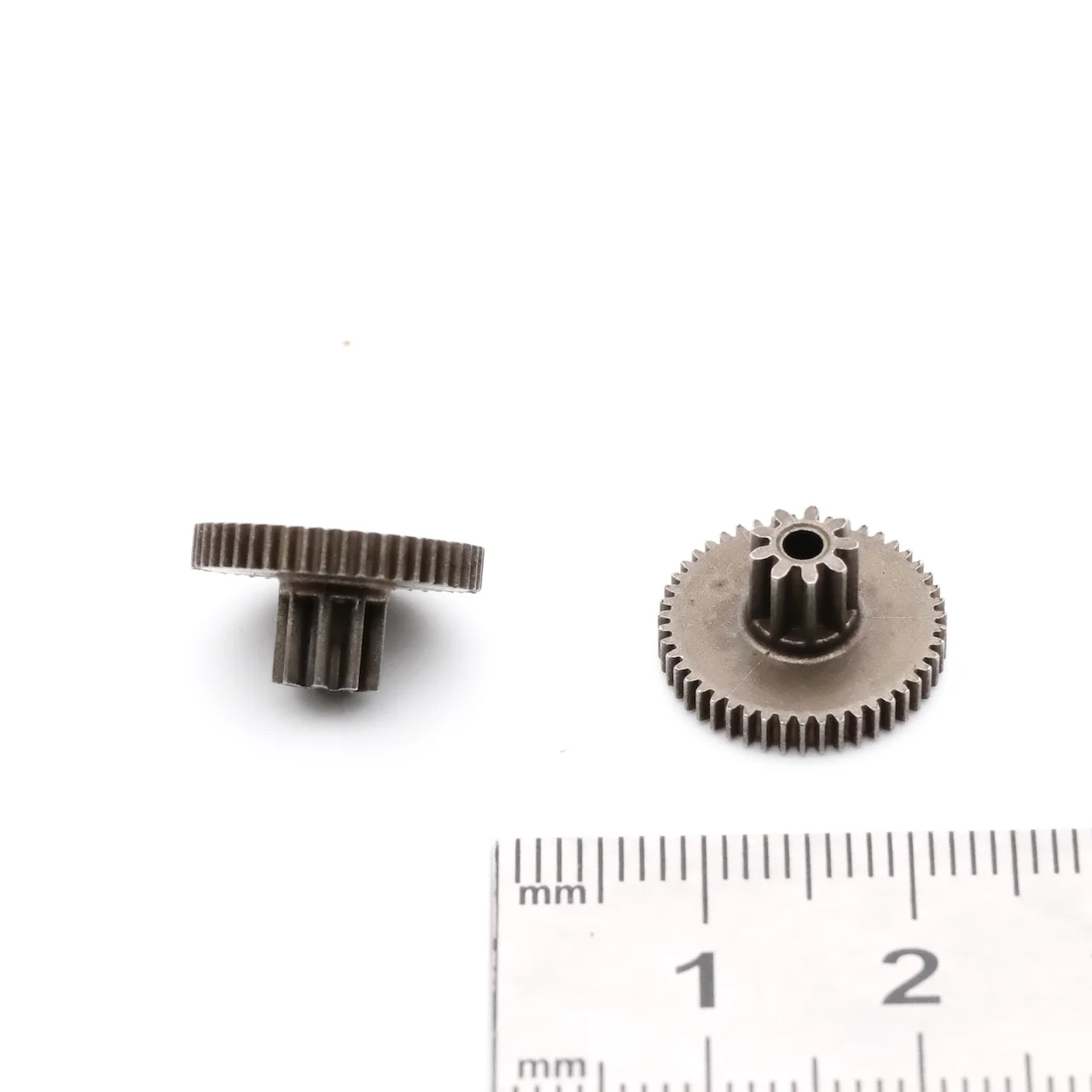 9T 47T Double Gear 2MM High-Strength Precision Metal Gear for Model RC Car Transmission System