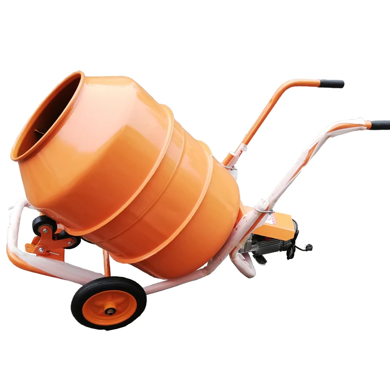 

For Concrete Mixer Small Cement Mortar Sand Feed Mixing Machine Movable Construction Site Drum Mixing