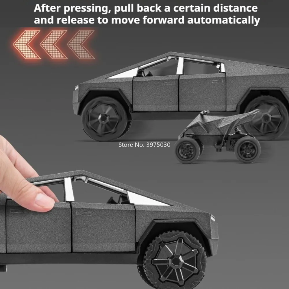 1:32 modelos de liga de caminhonete, carros fundidos, brinquedos, roda, puxar para trás, veículos em miniatura, portas abertas, motorhome para decoração de casa