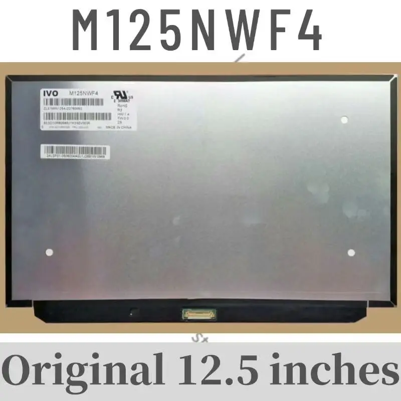 จอ LCD M125NWF4 R3 ขนาด 12.5 นิ้วดั้งเดิม