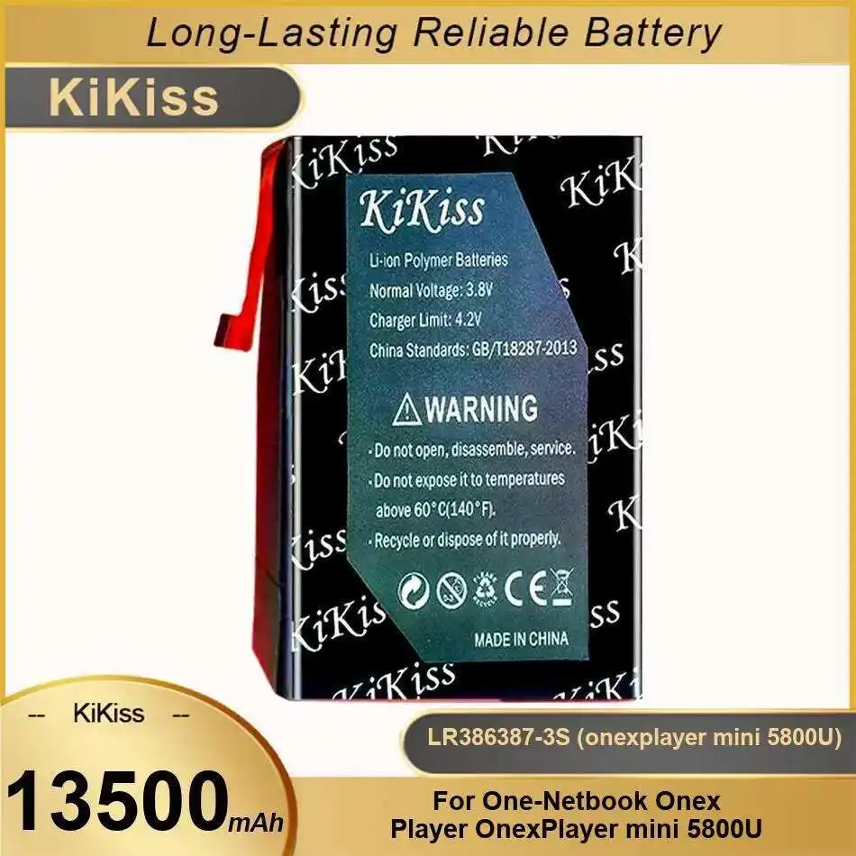 

13500Mah Portable Gaming Device Battery For One-Netbook Onex Player Onexplayer Mini 5800U LR386387-3S Durable