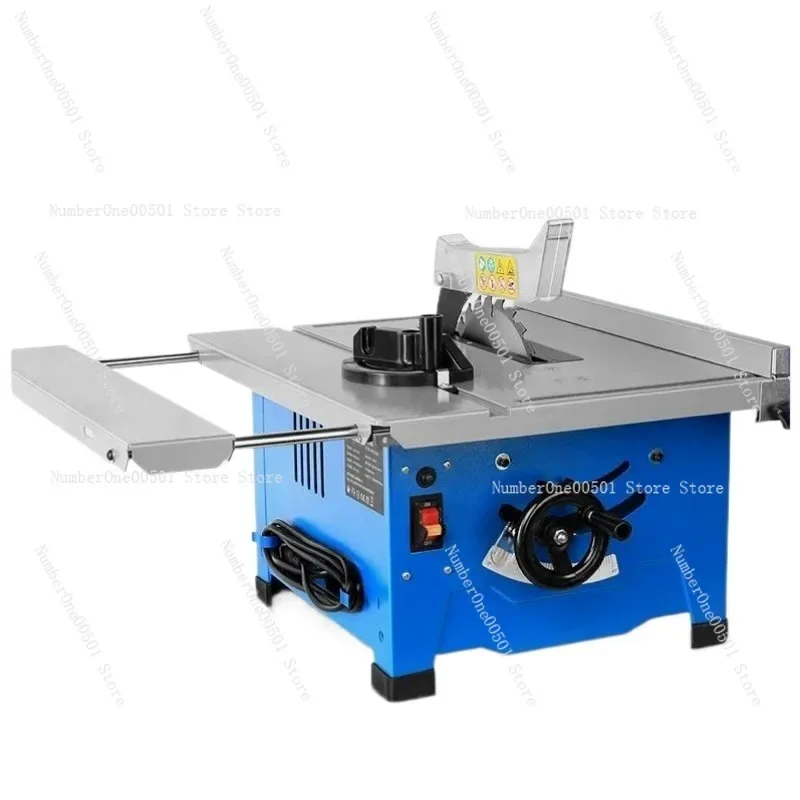 8-Inch Household Miniature Woodworking Table Saw Electric Multi-Function Precision Dust-Proof Decoration Cutting Machine