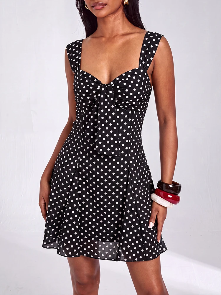 Summer Clothing H&M - Summer New Women's Polka Dot Mini