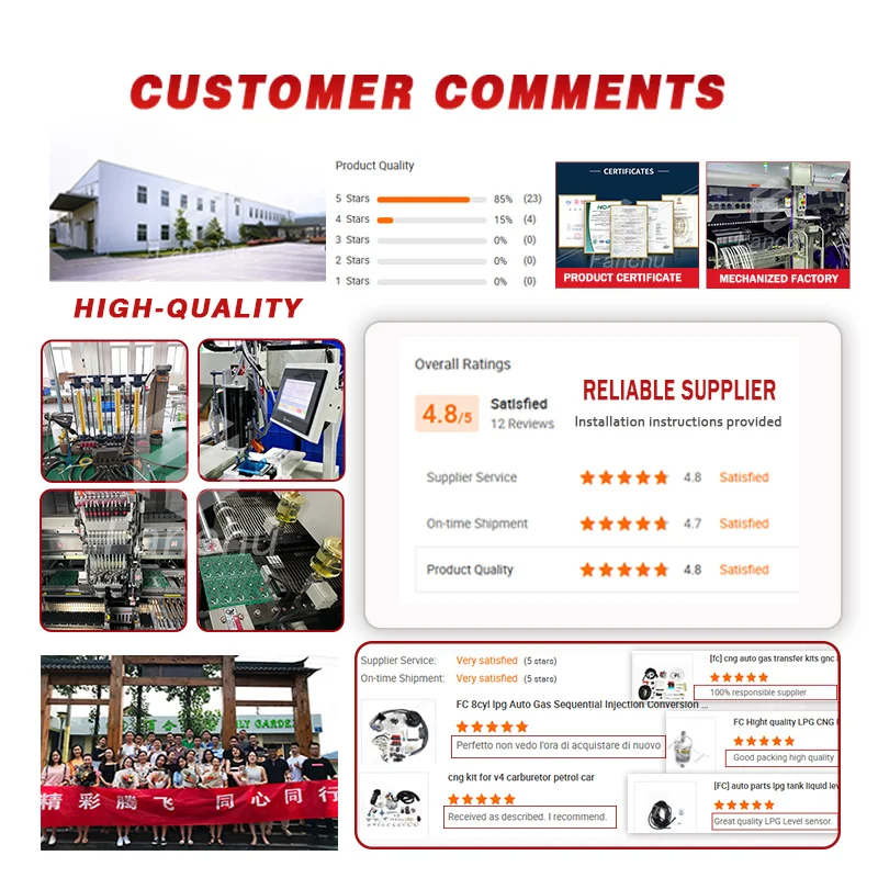 Auto Gas 4cylinder Direct Injection  Cng Conversion Kit 5th Generation Autogas Conversion Kit for Petrol Engine