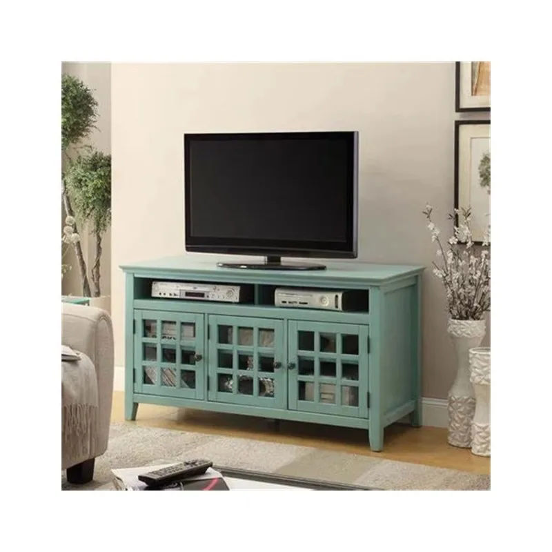 custom made White Color Big size Coffee table TV Cabinet TV Stand Furniture Set