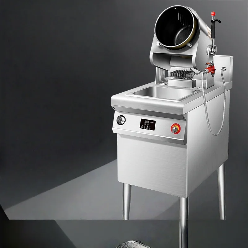 Intelligent Restaurant Automatic Fried Rice Stir Fry Wok Cooking Food Machine Kitchen Robot Electric Cook Rotational Cooker