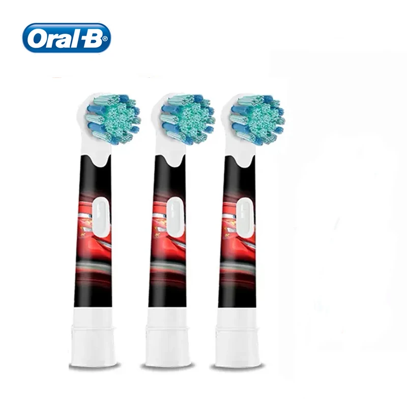 Oral B Replacement Brush Heads Extra Soft Bristle Oral b electric toothbrush heads for Kids Clean Teeth Car Design for Boy