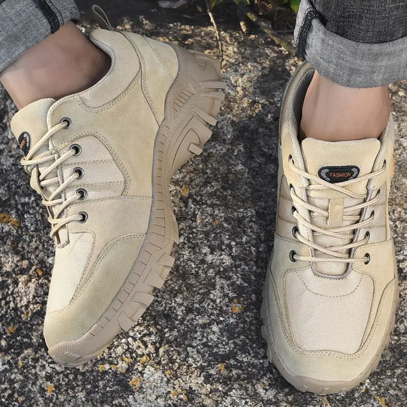 خريف جديد كول أحذية تسلق الجبال رجالي عدم الانزلاق منخفضة أعلى المشي لمسافات طويلة أحذية رياضية للرجال شبكة تنفس في الهواء الطلق المشي حذاء رجل