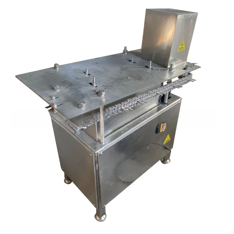 Stainless steel chicken feet boning machine, pickled pepper chicken feet boning machine
