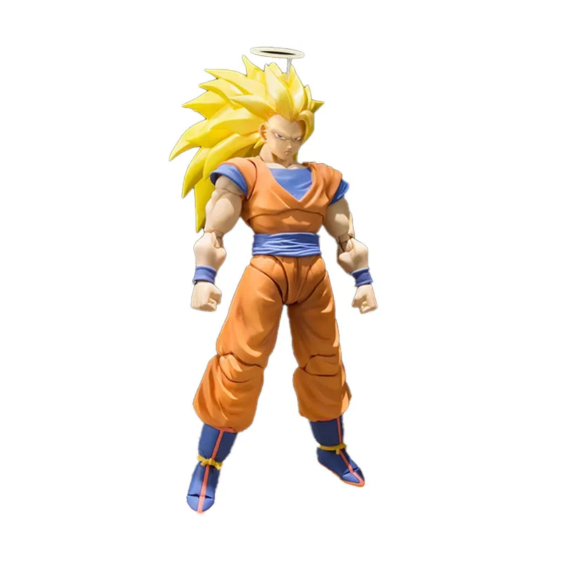 

In Stock Original BANDAI SPIRITS S.H.Figuarts SHF Son Gokuu Super Saiyan 3 DRAGON BALL Z PVC Action Anime Figure Model Toys Gift