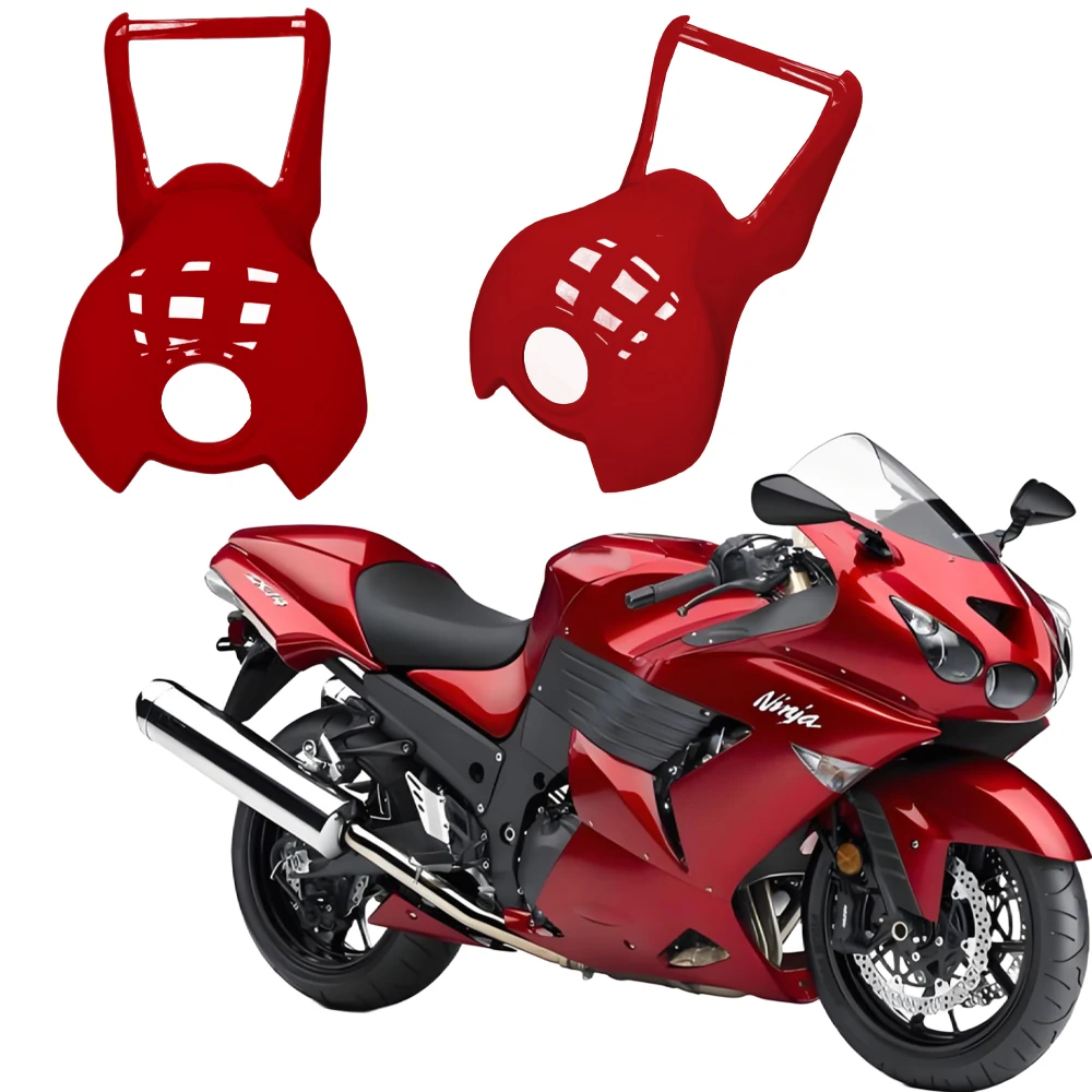 

Крышка топливного бака мотоцикла для Kawasaki ZX-14R 2006-2011 ZZR1400, глянцевый красный, сменные аксессуары