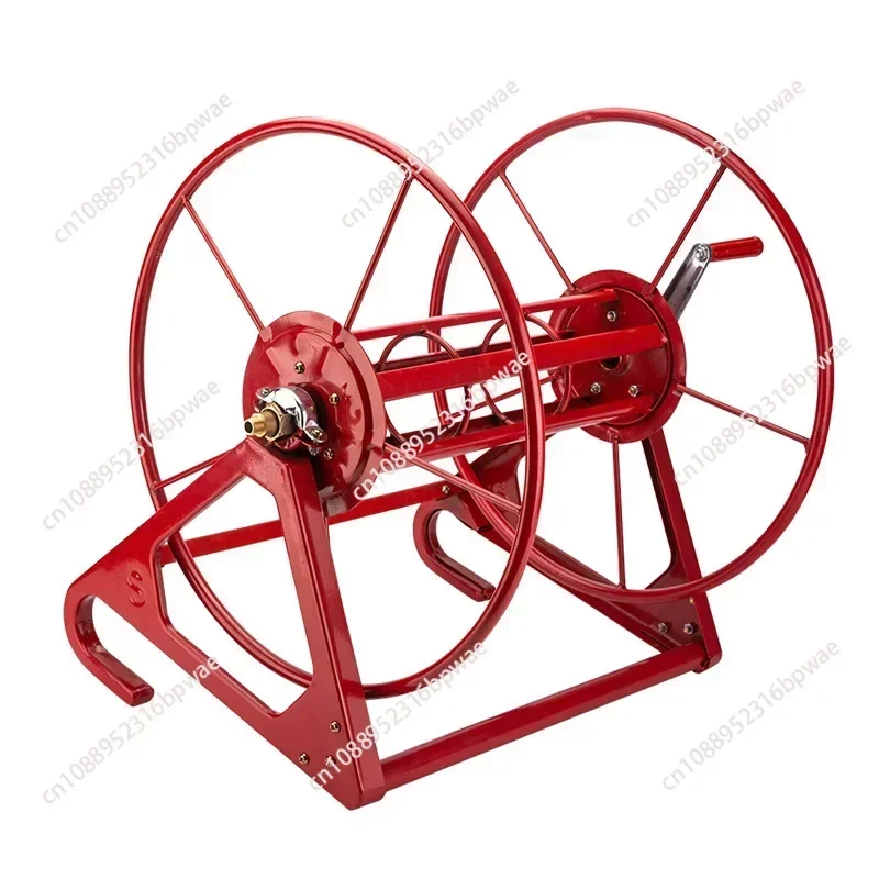 Agricultural sprayer high pressure spray pipe winding machine