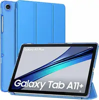 Para Samsung Tab Galaxy A11 Plus 11 pulgadas/A11 8,7 ""funda inteligente con soporte delgado para Samsung S11 S10Lite S9FE S8 S7 A9 A9 + A8 funda trasera