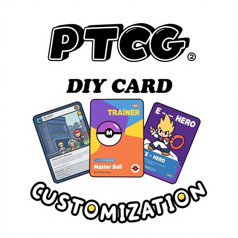 

Custom Cards Foil/Regular PTCG Card Board Games Proxy Single MTG Cards Game/Memorial DIY Customised Cards
