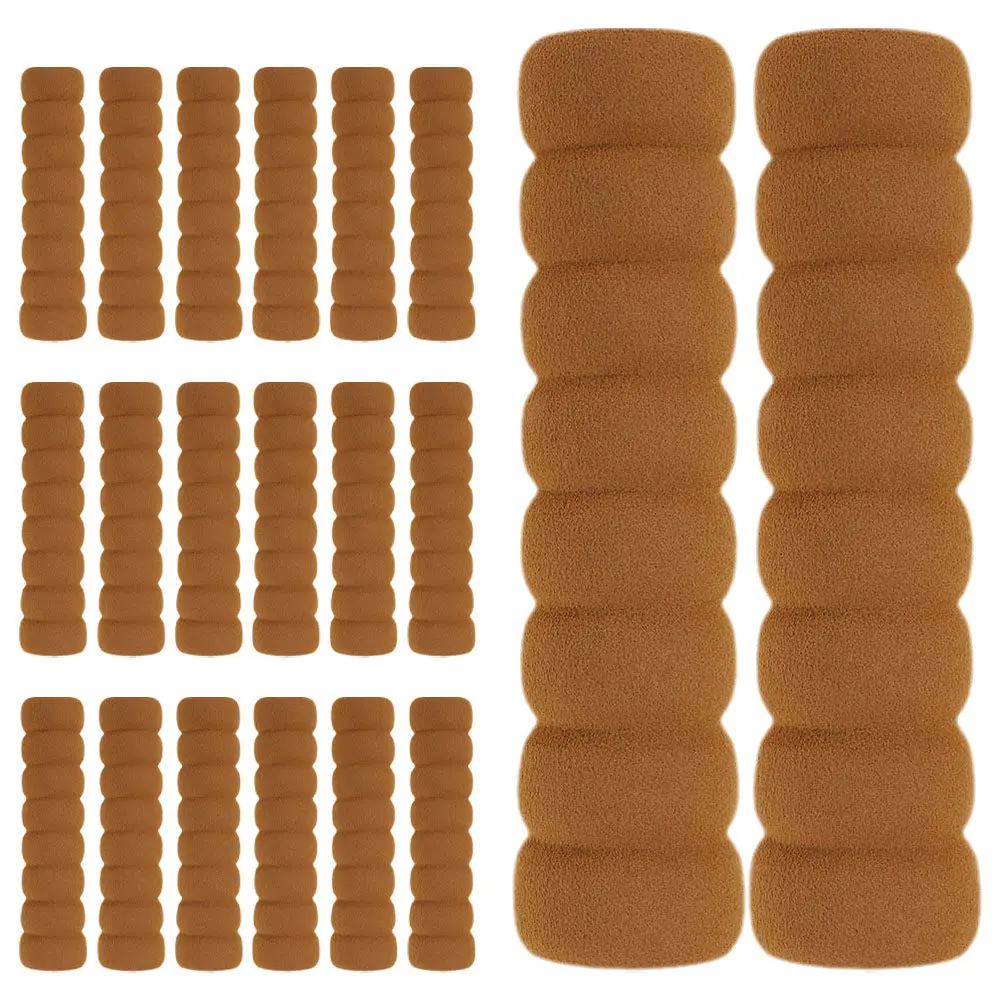 

20Pcs Door Handle Protector Covers Anti-Collision Elegant Spiral Fit Eva Easy Clean Safety Cover for Bedroom Bathroom Office