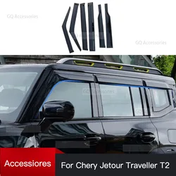 cherry Jetour Traveller T2 2023 2024 Jetour T2 Car Door And Window Rain Cover Car Window Modification Rainproof