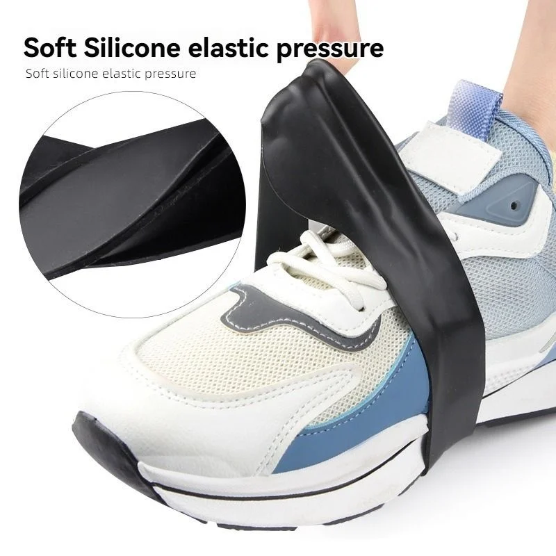 Copriscarpe in silicone antiscivolo per rivestimenti da calcio Prevengono i lacci delle scarpe da arrivare Lo sciolti Proteggi il collo del piede