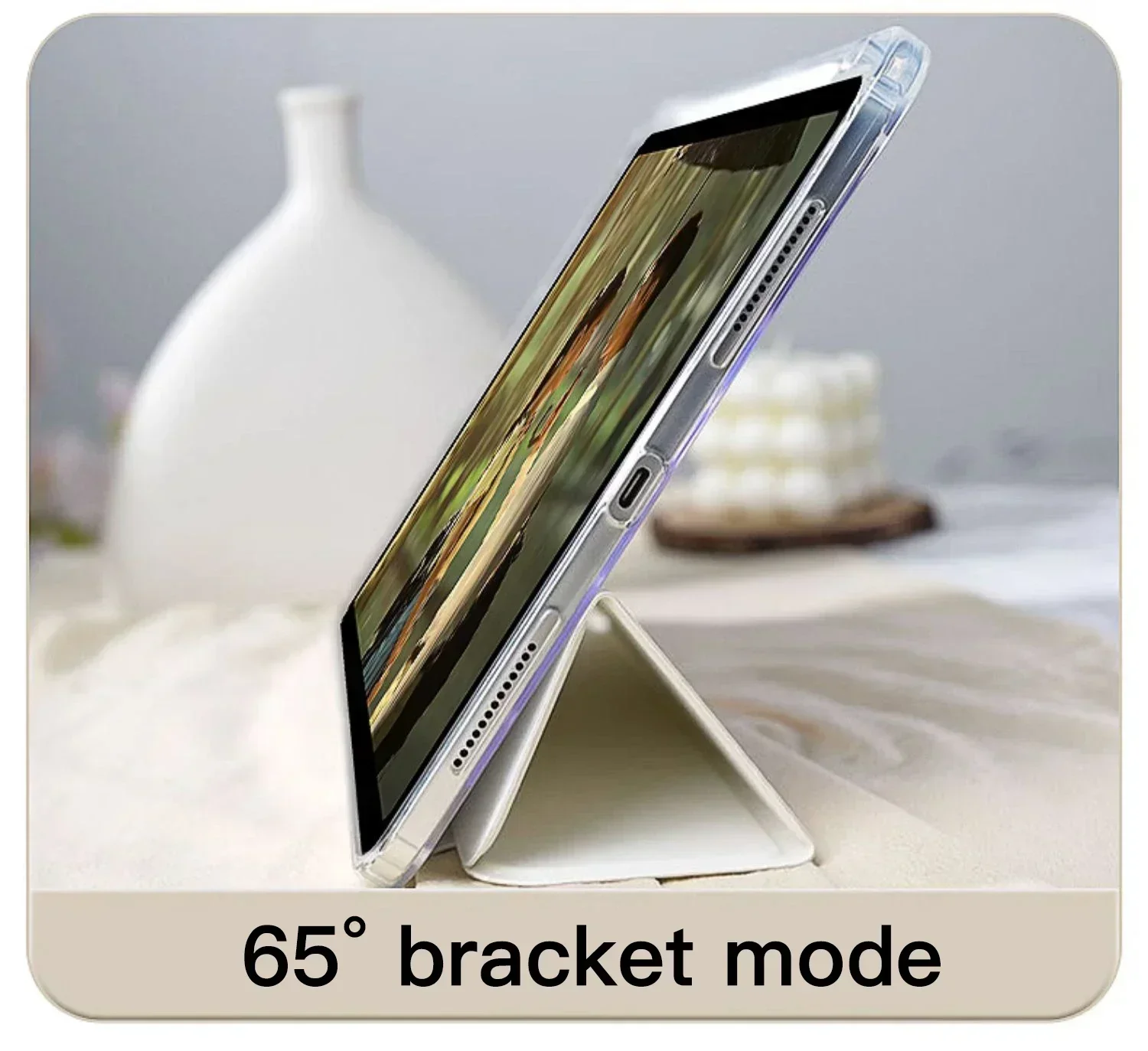 Hülle für iPad Air 11 (2026), iPad 12./11./10. Generation, 10.2, 7./8./9. Generation, iPad Pro 11, 4, 5, 10.9, 12.9 A16 A19 mit Stifthalter – Detail 15