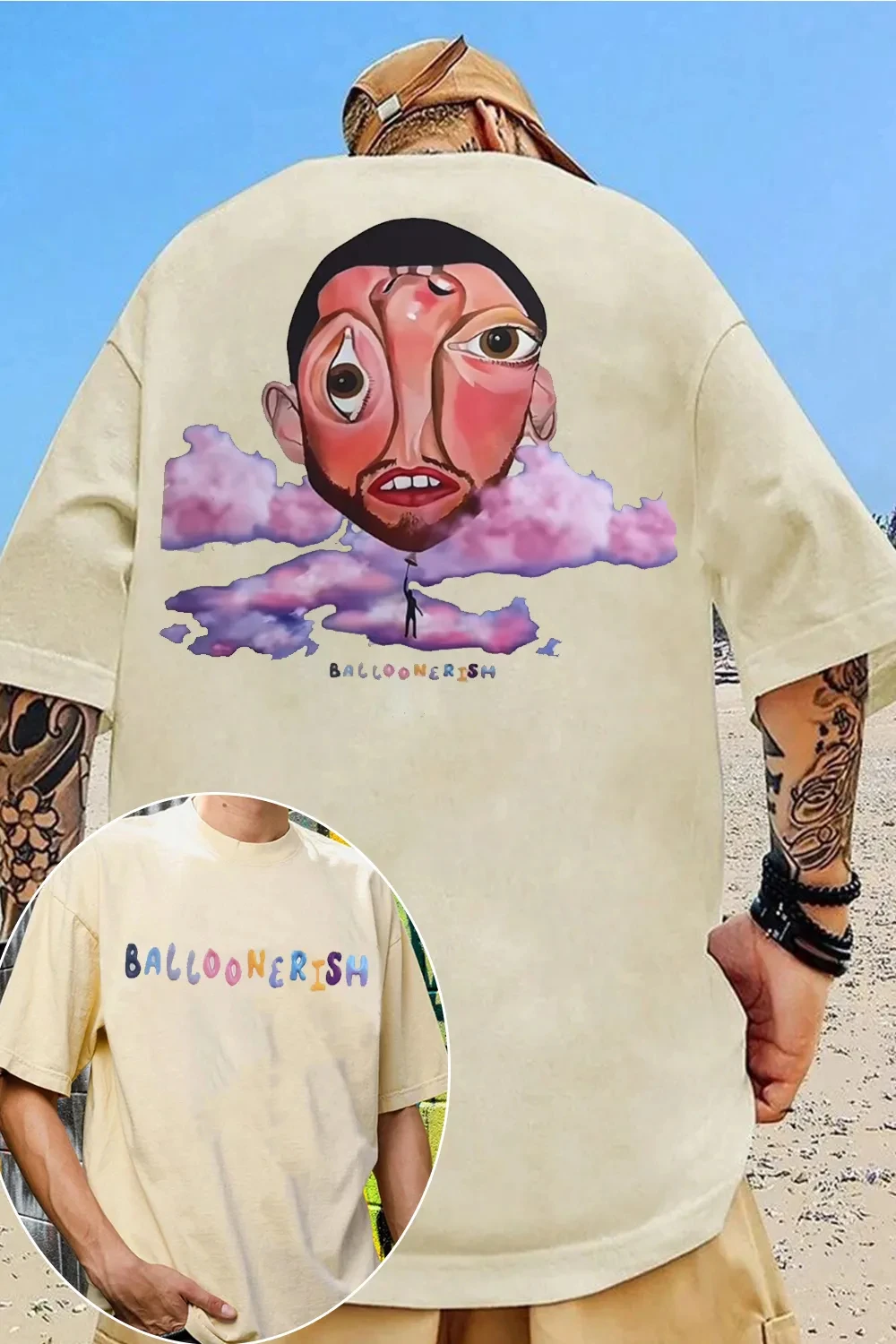 Camiseta Gráfica Mac Miller 2026, Camiseta de Algodón para Hombre y Mujer, Ropa Casual de Verano de Manga Corta con Cuello Redondo, Tops Holgados Unisex