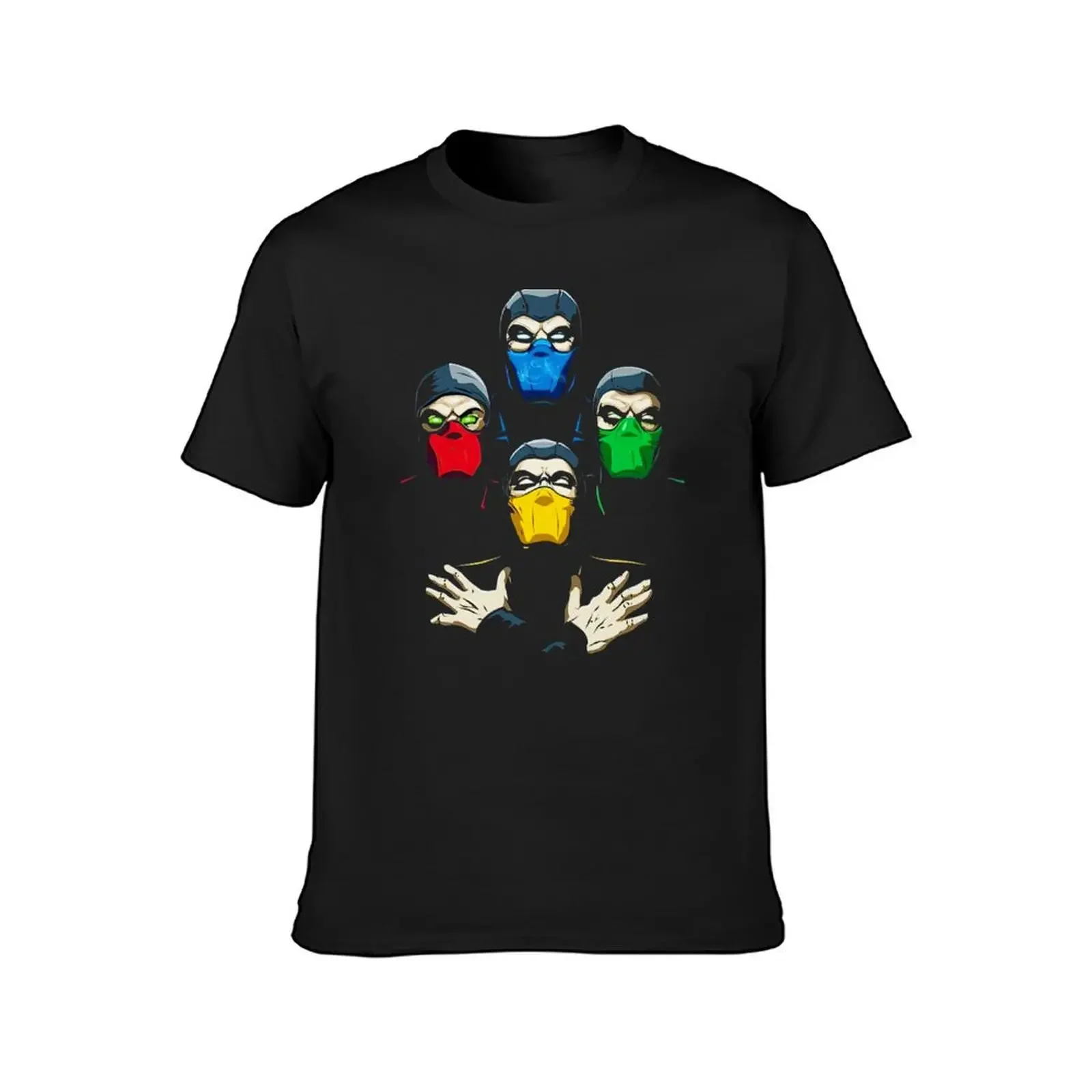 Mortal Kombat The Four Legendary Ninjas T-Shirt cute tops vintage anime shirt plain t shirts men