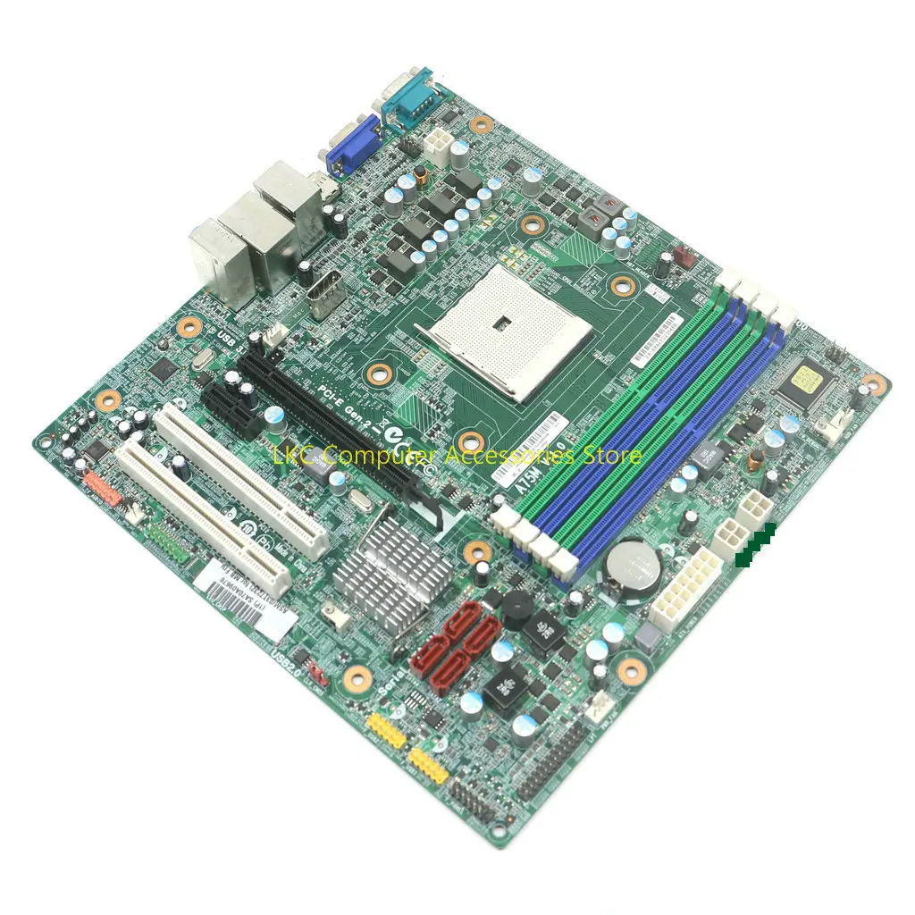 Untuk Lenovo ThinkCentre M78 Motherboard Desktop A75M V:1.0 03T7232 D3F2-LM3 FM2 DDR3 Mainboard 100% diuji