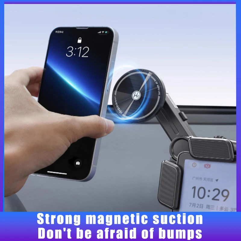 Car Magnetic Phone Holder For Chery Tiggo 7 Floating Screen Navigation Rack Car Interior Accessories