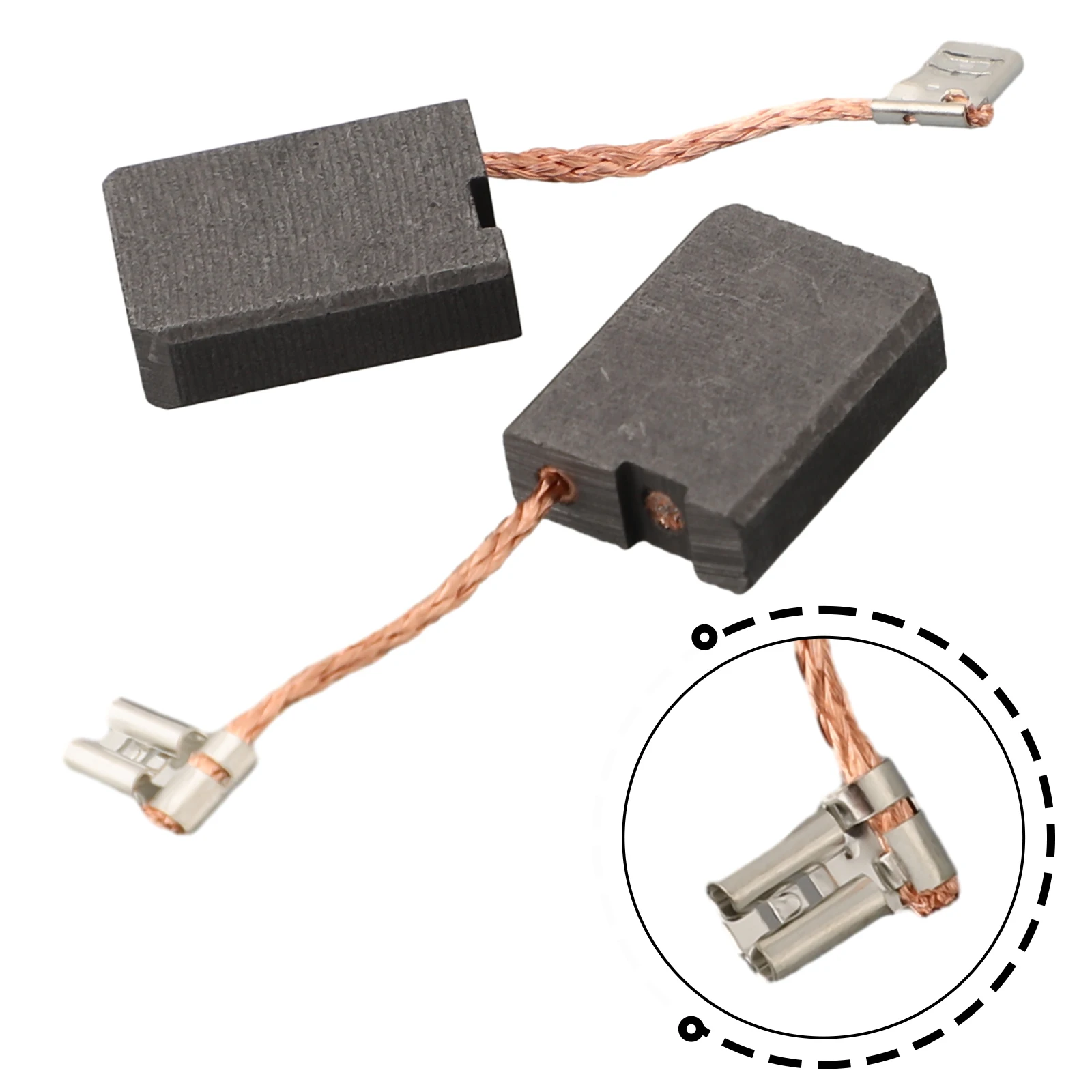 Brand New High Quality Practical Useful Carbon Brushes Tool 2pcs GA9060R GA9061 GA9063RX02 Motors Parts Replacement