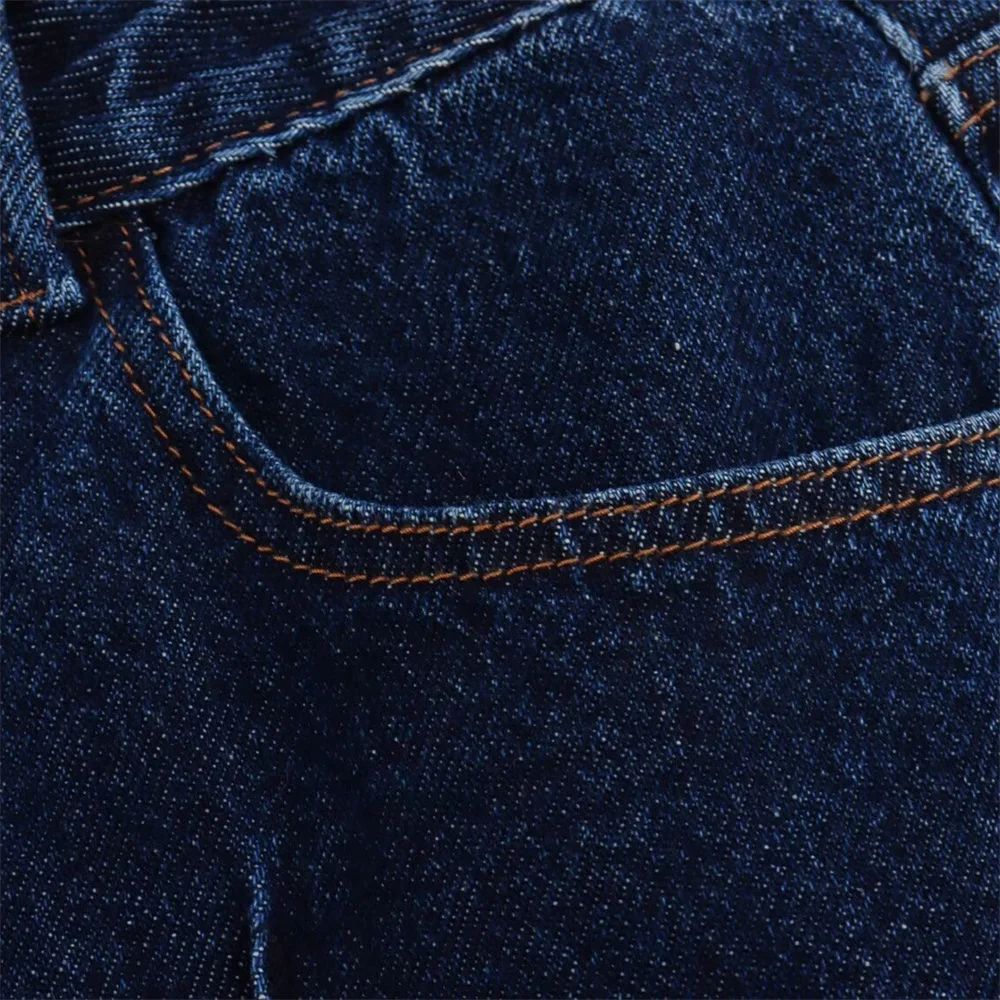 منتج صيفي جديد كاجوال أزياء نسائية بلون سادة متعدد الاستخدامات فضفاض وبسيط عالي الخصر وواسع الساق