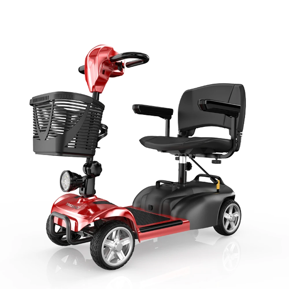 8 Zoll X02 Elektroroller, vierrädriger E-Scooter, 24V 12Ah 300W Motor, 8 km/h Höchstgeschwindigkeit, 25 km Reichweite, mit Schlüsseln, 3 Einstellmodi