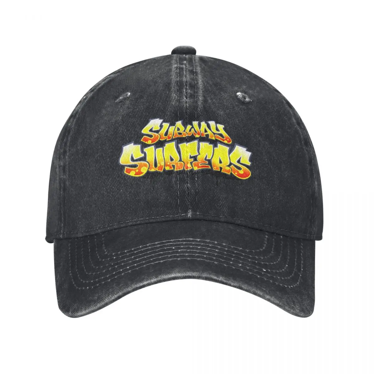 Subway Surfers Baseball Cap Video Game Couple Women Designer Trucker Hat Summer Casual Outdoor Sports Snapback Cap