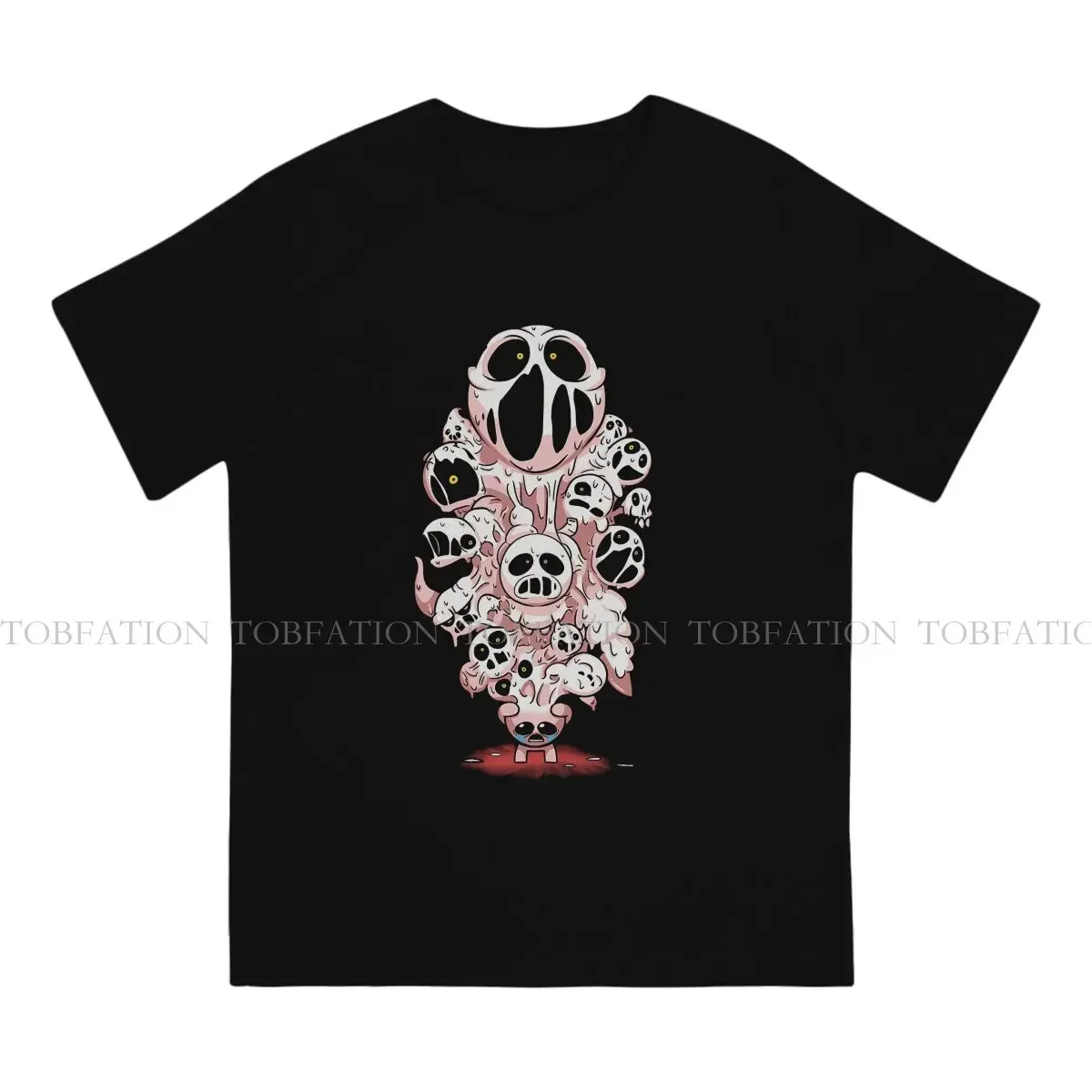 BRIMSTONE The Binding of Isaac Game Men T Shirt Cotton Graphic O-Neck Tee Shirt Harajuku Short Sleeve