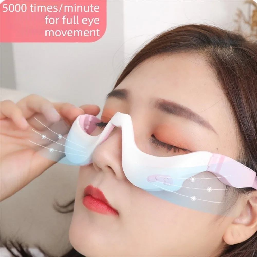 Intelligent Eye Massager Vibration Anti-Aging Glasses Massage Beauty Machine 3 Levels Eye Lifting Eye Beauty Device