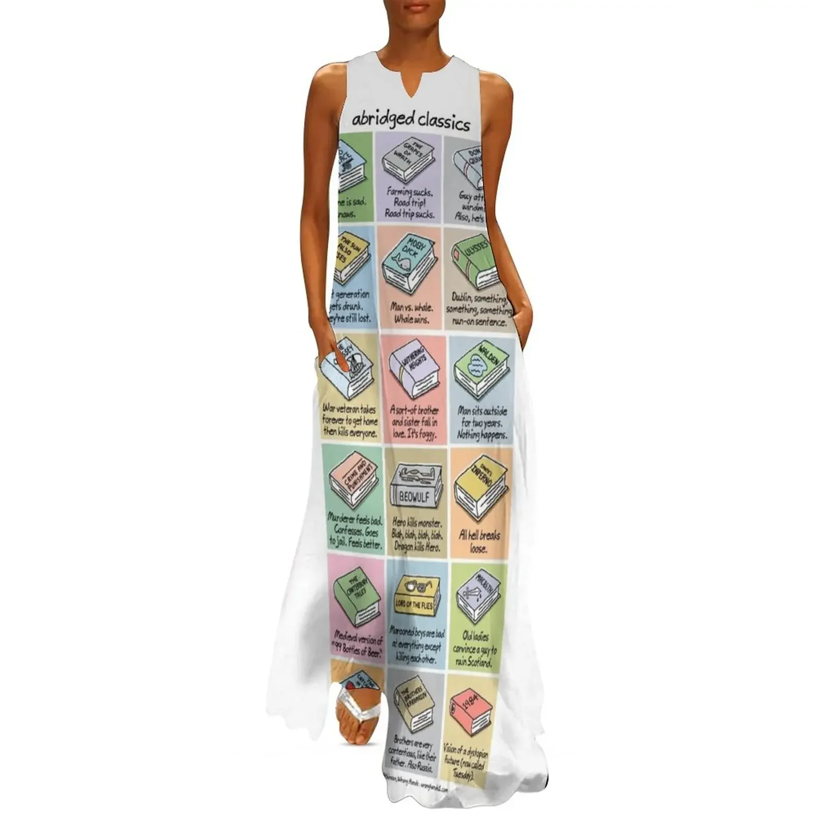 

abridged classics (composite) Long Dress Long dress Summer women's clothing Dress