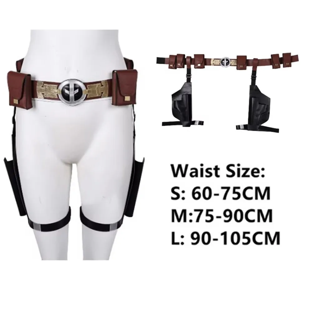 Wade Belt Dead Cosplay Pool Disguise Wilson Fantasy Women Waistband Waist Bags Villain Fantasia Halloween Costume Accessories